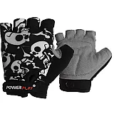 Велорукавички PowerPlay 5455 Чорні 4XS фото товару