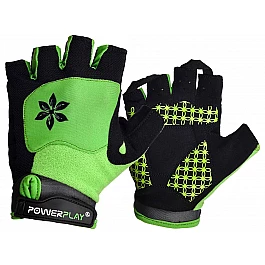 Велорукавички PowerPlay 5284 B Зелені M
