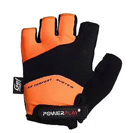 Велорукавички PowerPlay 5013 A Помаранчеві XS