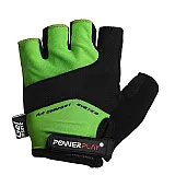 Велорукавички PowerPlay 5013 B Зелені XL фото товару