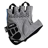 Велорукавички PowerPlay 5010 B Біло-блакитні L фото товара