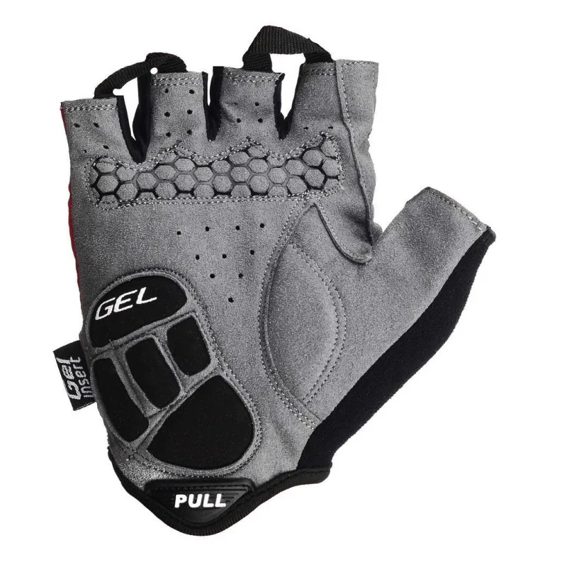 Велорукавички PowerPlay 5010 D Біло-червоні L фото товару