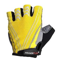 Велорукавички PowerPlay 5007 C Жовті XXL