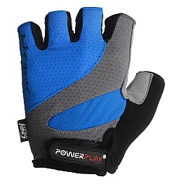 Велорукавички PowerPlay 5004 Сині XS