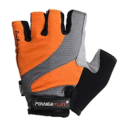 Велорукавички PowerPlay 5004 B Помаранчеві S