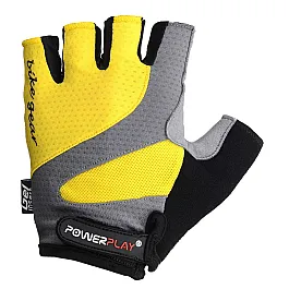 Велорукавички PowerPlay 5004 D Жовті S