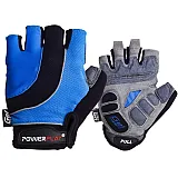 Велорукавички PowerPlay 5037 A Чорно-блакитні XL фото товара