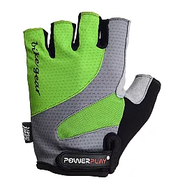 Велорукавички PowerPlay 5004 C Зелені XS