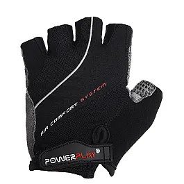 Велорукавички PowerPlay 5023 Men Чорні XS