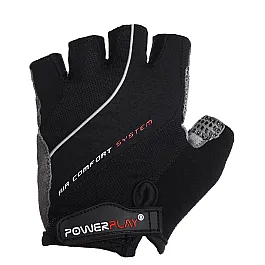 Велорукавички PowerPlay 5023 Men Чорні XL