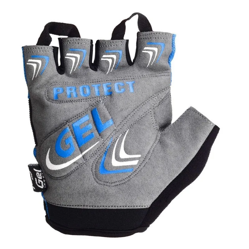 Велорукавички PowerPlay 1058 Сині XL фото товару