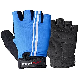 Велорукавички PowerPlay 5031 A Блакитні L