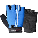Велорукавички PowerPlay 5031 A Блакитні XS фото товара