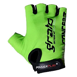 Велорукавички PowerPlay 5029 Зелені M