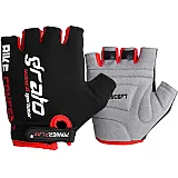 Велорукавички PowerPlay 5029 A Чорно-Червоні XL фото товару