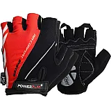 Велорукавички PowerPlay 5024 C Чорно-червоні XL фото товару