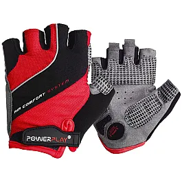 Велорукавички PowerPlay 5023 Men Червоні XS