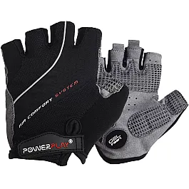 Велорукавички PowerPlay 5023 Men Чорні S