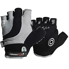 Велорукавички PowerPlay 5015 A Сірі XXL
