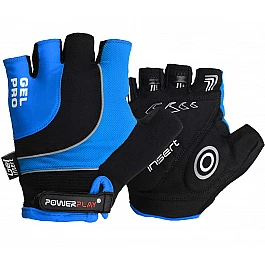 Велорукавички PowerPlay 5015 D Сині XXL