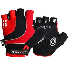 Велорукавички PowerPlay 5015 Червоні XXL