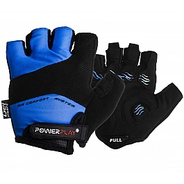 Велорукавички PowerPlay 5013 C Сині XXL