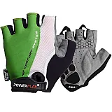Велорукавички PowerPlay 5010 C Біло-зелені L фото товару
