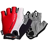 Велорукавички PowerPlay 5010 D Біло-червоні L фото товару