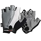 Велорукавички PowerPlay 5010 Біло-сірі XS фото товару