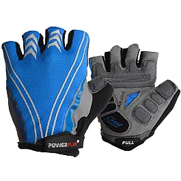Велорукавички PowerPlay 5007 B Блакитні XS
