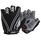 Велорукавички PowerPlay 5007 D Чорні S фото товару