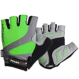 Велорукавички PowerPlay 5004 C Зелені M фото товара