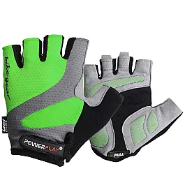 Велорукавички PowerPlay 5004 C Зелені M
