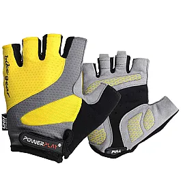 Велорукавички PowerPlay 5004 D Жовті M