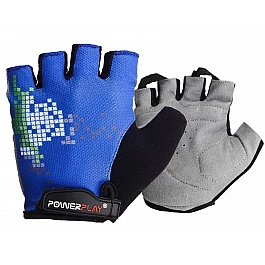 Велорукавички PowerPlay 002 D Сині XL
