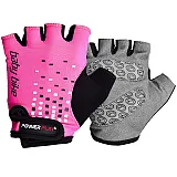 Велорукавички PowerPlay 5451 C Рожеві 3XS фото товару