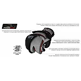 Рукавички для MMA PowerPlay 3075 Чорні-Білі XS фото товару