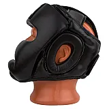 Боксерський шолом тренувальний PowerPlay 3066 PU + Amara Чорний XL фото товара