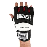 Рукавички для MMA PowerPlay 3075 Чорні-Білі L фото товару