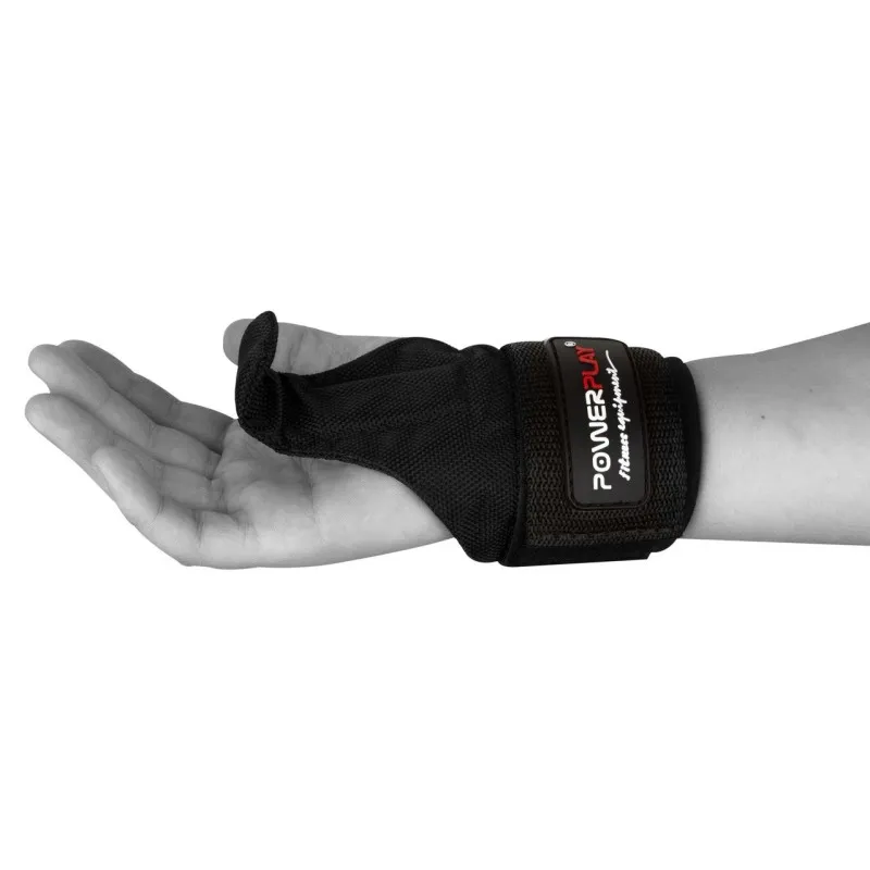 Гаки для тяги на запястья PowerPlay 7053 Чорні фото товара