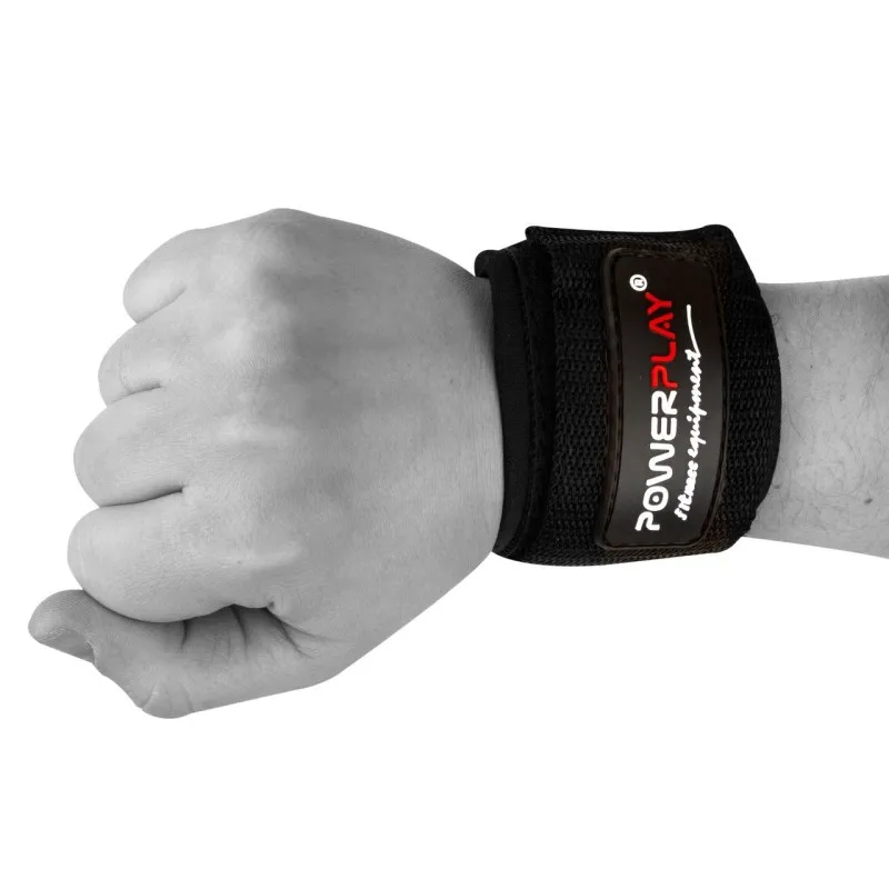 Гаки для тяги на запястья PowerPlay 7060 Чорні фото товару