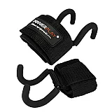 Гаки для тяги на запястья PowerPlay 7060 Чорні фото товару