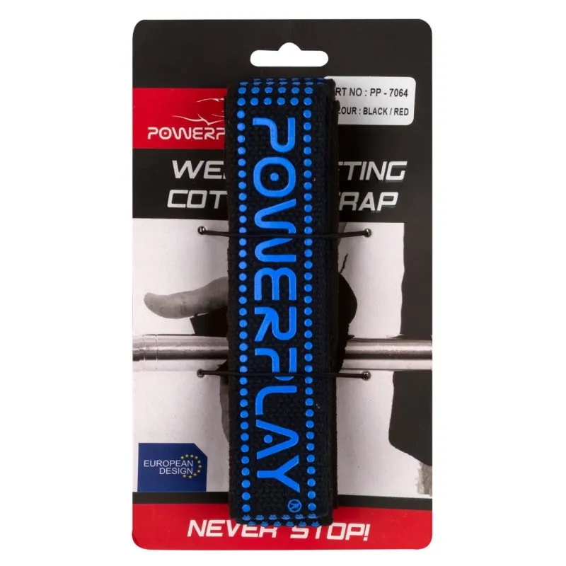 Лямки для тяги PowerPlay 7064 Чорно-Сині фото товара