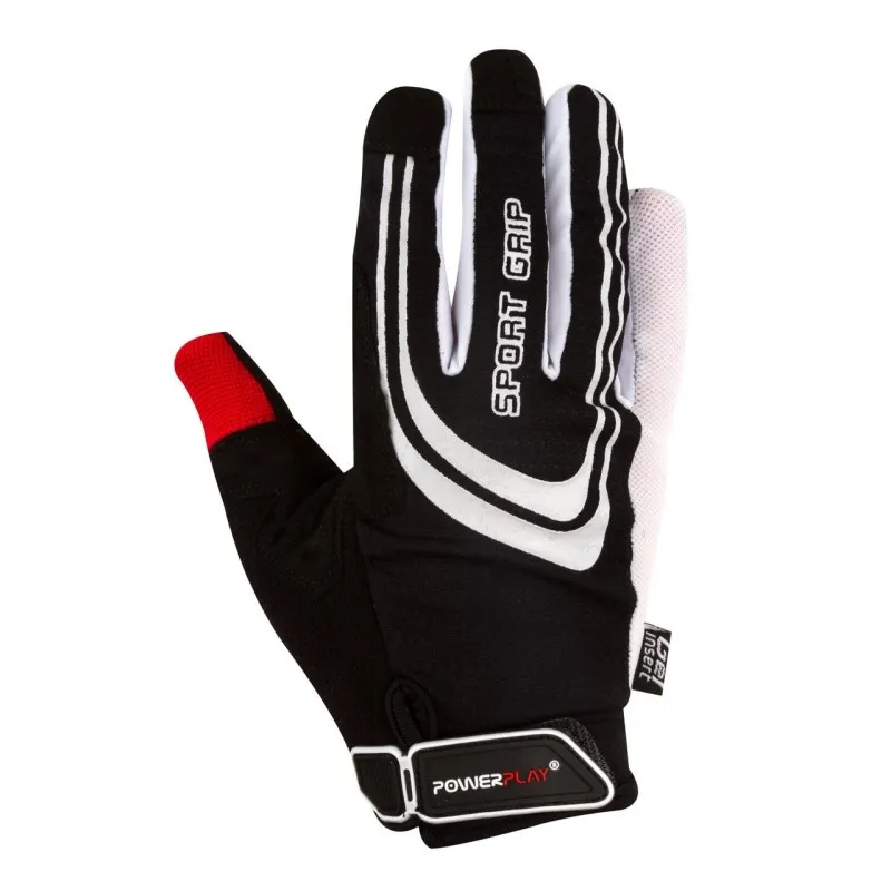 Велорукавички PowerPlay 6588 Чорні L фото товару