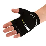 Велорукавички PowerPlay 5028 B Чорно-жовті L фото товару