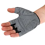 Велорукавички PowerPlay 5041 Чорно-білі XS фото товара