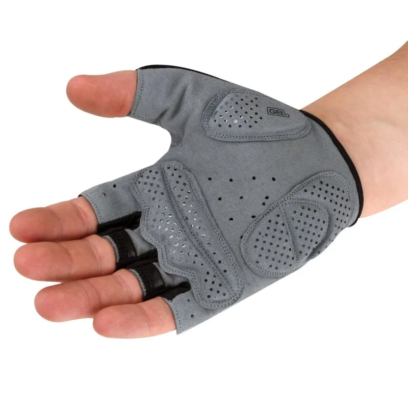 Велорукавички PowerPlay 5041 Чорно-білі M фото товару