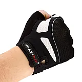 Велорукавички PowerPlay 5087 Чорні L фото товару