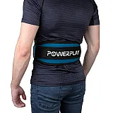 Пояс для важкої атлетики PowerPlay 5545 Синьо-Чорний (Неопрен) S фото товару