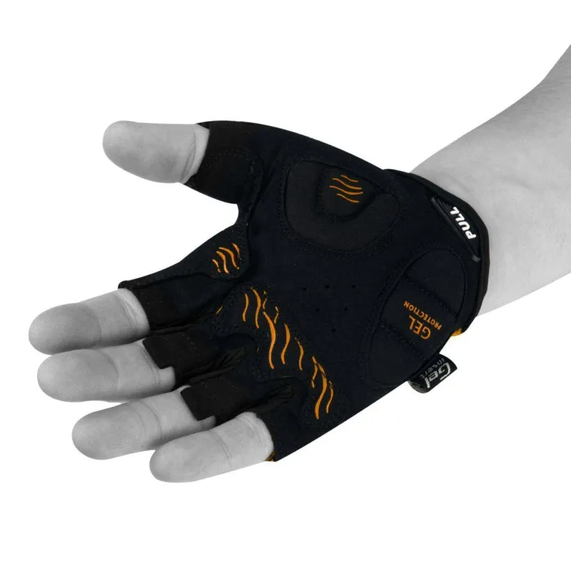 Велорукавички PowerPlay 5013 A Помаранчеві L фото товара